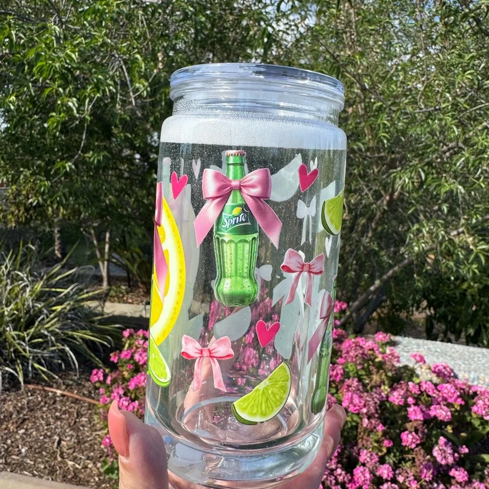 Sprite snow globe Tumbler 16oz